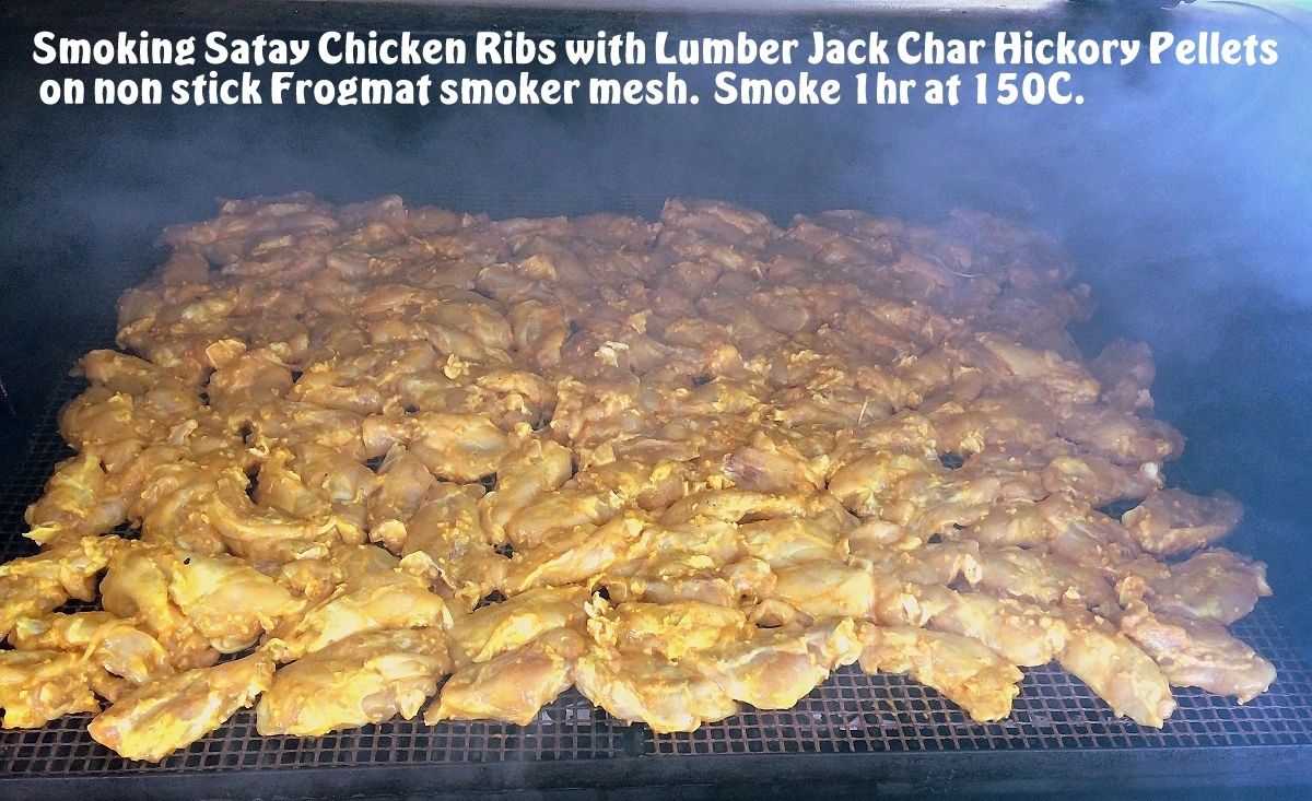 1 Mtr Frogmats® Reusable NonStick BBQ Grill Smoking Mesh 60cm W.